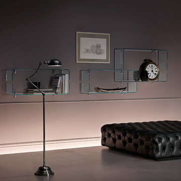 Babila Glass Shelves by Fiam Italia