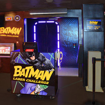 Batman Laser Challenge Theming - Wait Area