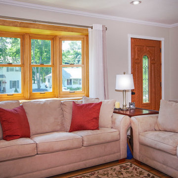 Bay Window in Comfy Family Room