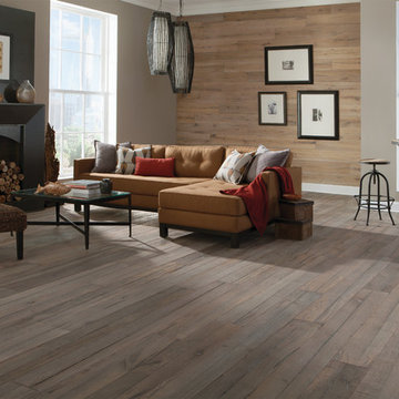 Beautiful natural oil finished hardwood floors