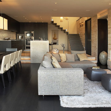 Beck Residence - family room
