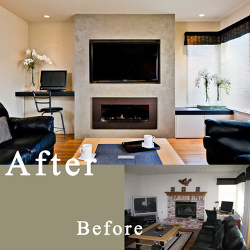 Before & After, Fireplace Edition