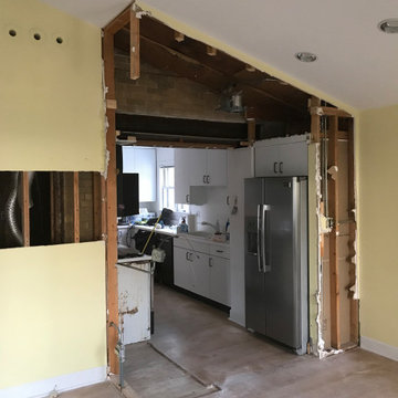 Before Family Room/Kitchen