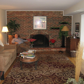 Before Photo of Family Room