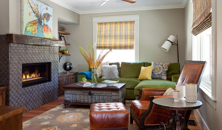New This Week: 3 Living Rooms Focus on the Fireplace