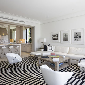 Black and White Living Room
