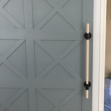 Blue Tone Barn Doors