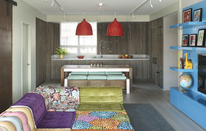 Houzz Tour: Gloriously Untamed Color in a Manhattan Home