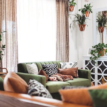 Boho Chic Great Room