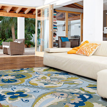 Bold Floral Area Rugs