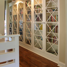 Lights Over Bookcase