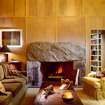 Boulder Fireplace