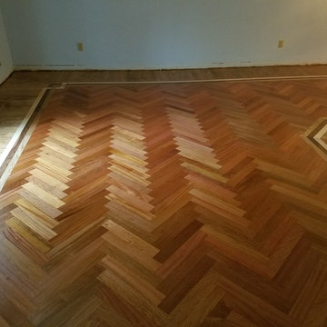 Brazilian Cherry Quartersawn SE Unfinished Herringbone - Mount Vernon, IL