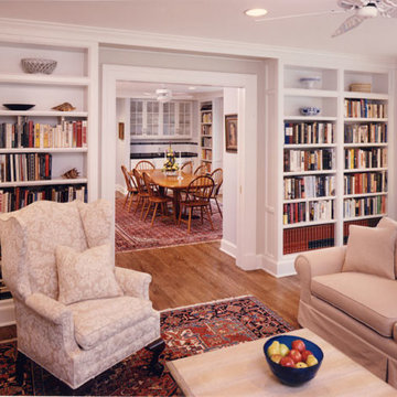 Breakfast Room and Library in Bethesda, MD