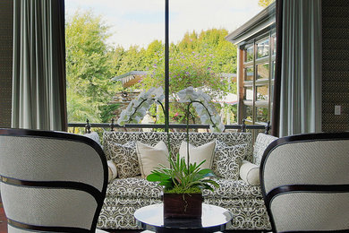 Family room - transitional family room idea in Los Angeles