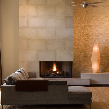 Bridlepath Modern Fireplace