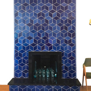 Bright & Bold Diamond Fireplace