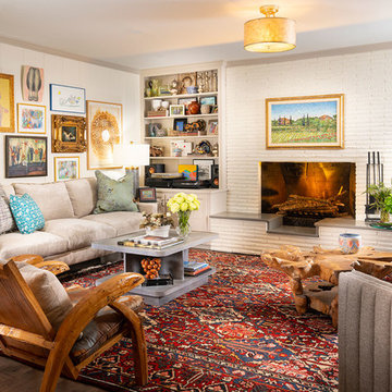 Bright Art-filled Traditional Ranch