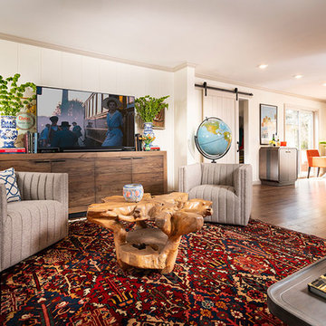 Bright Art-filled Traditional Ranch