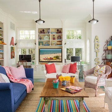 Bright English Beach Cottage