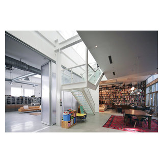 Brooklyn Artist Loft - Industrial - Home Office - New York - by  BWArchitects