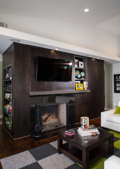 Contemporary Family Room by Alair Homes Decatur