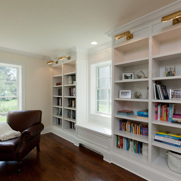 Built-in bookcases