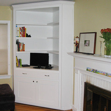 Built In Corner Cabinet
