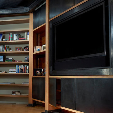 Built-In Media Wall