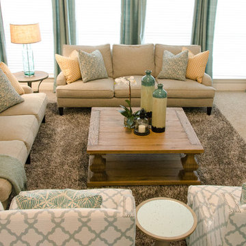 Casual Country Chic Family Room