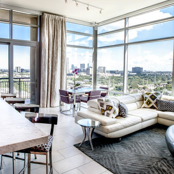 CDB Interiors - Houston Contemporary High Rise Design