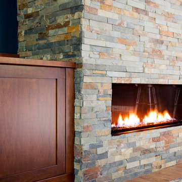 Cedar Park- Family Room Fireplace