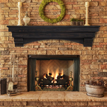 Celeste Fireplace Mantel Shelf