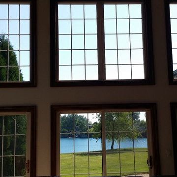 Cellular Shades - Large Windows In Recreation Room - Maumee Ohio
