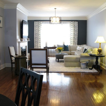 Charlotte Living Room/Dining Room Remodel