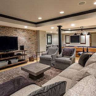 75 Beautiful Family Room With A Tv Stand Pictures Ideas November 2020 Houzz