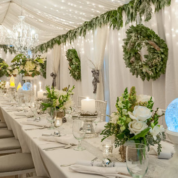 Christmas Dining in a Tent