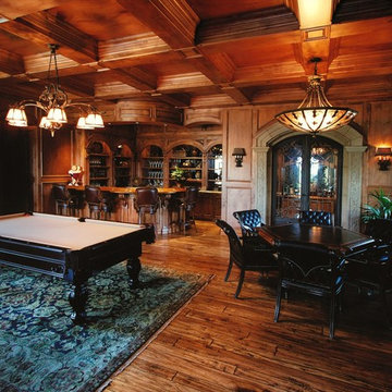Classic Billiard Room/Game Room Design
