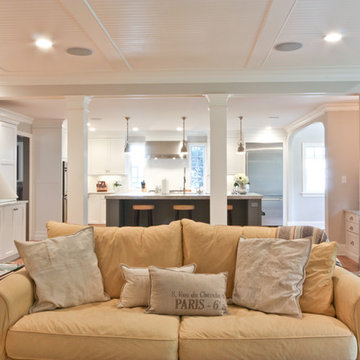 Classic Coastal Colonial Renovation - the Great Room