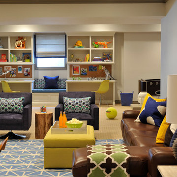 Classic Contemporary Play Room