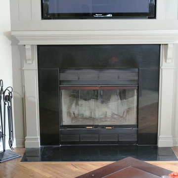 Close-up of Fireplace Surround