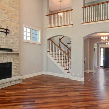 Coastal Lagrange Park 2 story open stair case