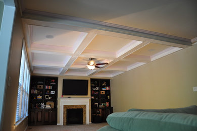 Coffered ceilings in Richmond, Virginia.