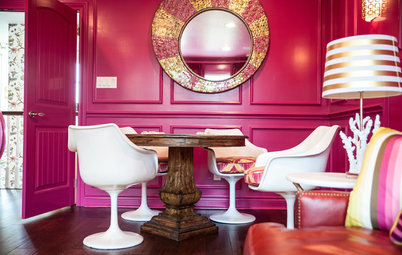 Room of the Day: A Game Room That Brings the Pink
