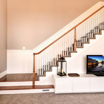 Collegeville Family Room, Mudroom and Garage Portico