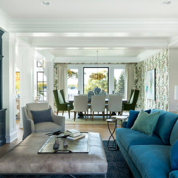 Color Saturated Family Room