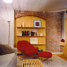 Modern Family Room by Colvin Design