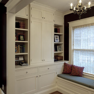 Contemporary Colonial Inglenook Office