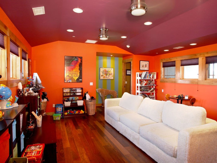 Craftsman Family Room - Family Room