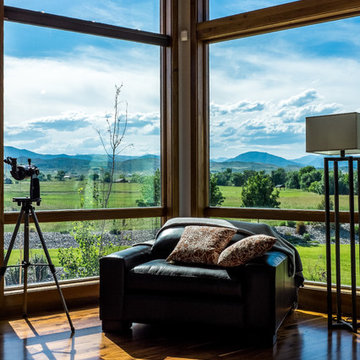 Contemporary Custom Home Mountain Views